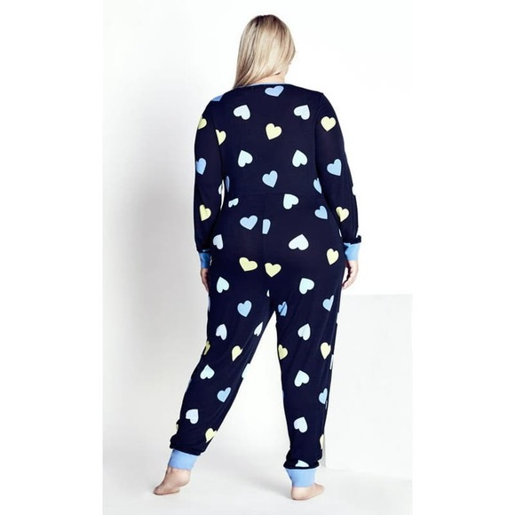 Avenue Women's Plus Size Relaxed Fit Print Onesie Sz 14/16 * Wom1107 - Picture 3 of 7